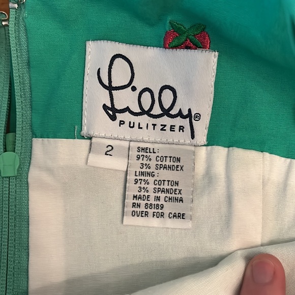 Lilly Pulitzer strawberry dress - Picture 6 of 8